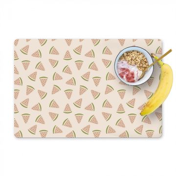 Placemat vinyl - Zomerse Watermeloenen