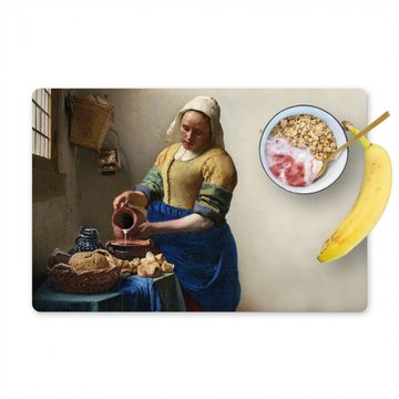Placemat vinyl - Het Melkmeisje
