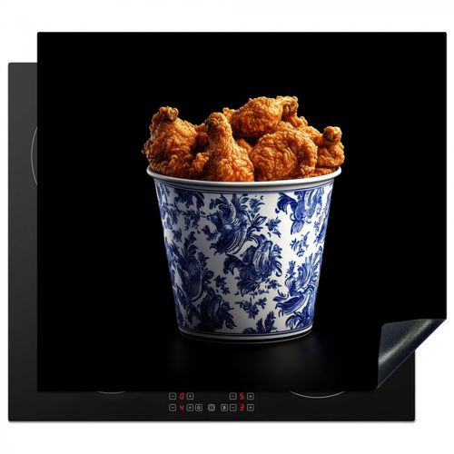 Inductie beschermer - Kip - Bucket - Delfts blauw - Lekker