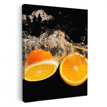 Canvas schilderij - Citrus Splash