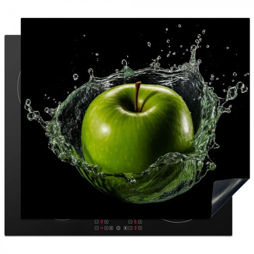 Inductie beschermer - Appel - Groen - Fruit - Water - Zwart