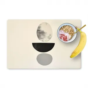 Placemat vinyl - Beige - Japandi - Wabi sabi