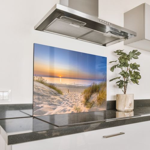 Spatscherm Aluminium - Duinen bij Dageraad