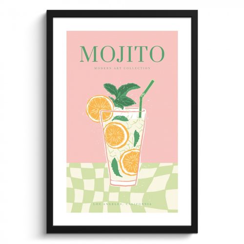 Poster met lijst - Zomerse Kunst