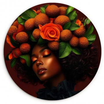 Muurcirkel - Vrouw - lychee - exotisch