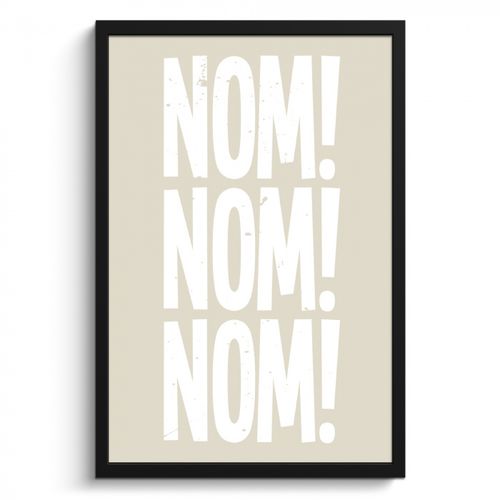 Poster met lijst - Beige - Vintage - Japandi - Decoratie