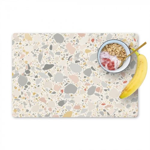 Placemat vinyl - Patronen - Licht - Terrazzo - Decoratie