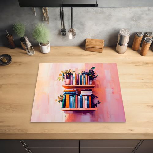 Inductie beschermer - Planken - Boeken - Bladeren