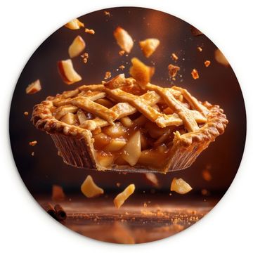 Muurcirkel - Appel - Taart - Warm - Eten