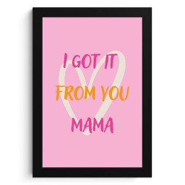 Mama - Quote - Hart - Roze