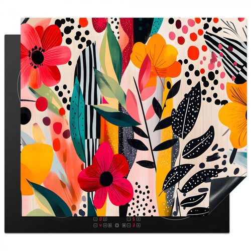 Bloemen - Bladeren - Abstract - Kleurrijk