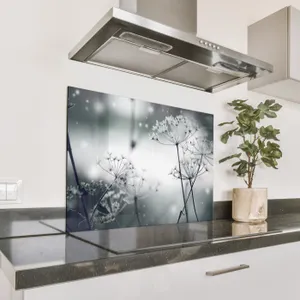 Spatscherm Aluminium - Winterse Fluisteringen