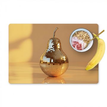 Placemat vinyl - Goud - Disco - Glitter - Peer
