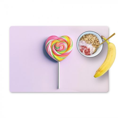 Placemat vinyl - Hart - Lolly - Snoep