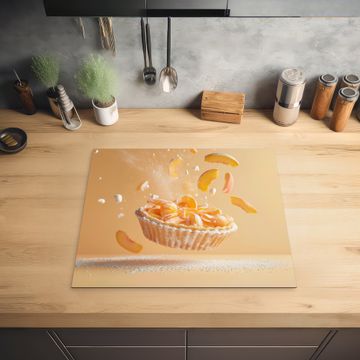 Inductie beschermer - Peach - Eten - Taart - Oranje