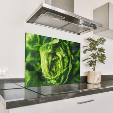 Spatscherm Aluminium - Groente - Sla - Groen