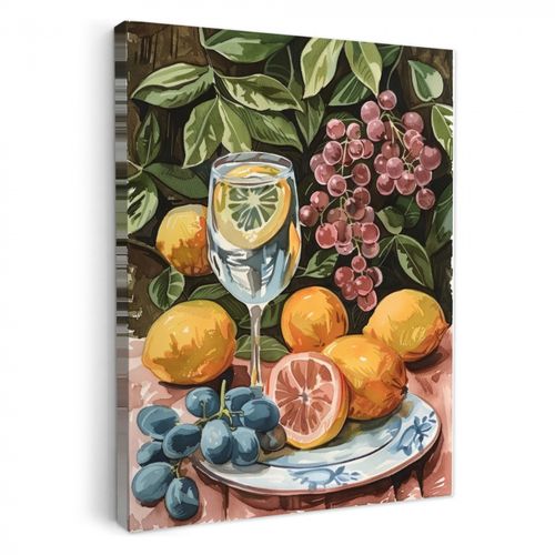 Canvas schilderij - Zomerse Verversing