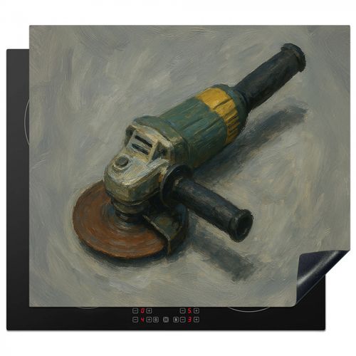 Haakse slijper - Schilderij - Gereedschap