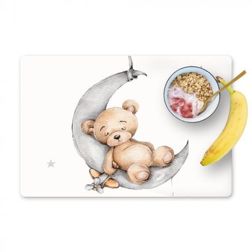 Placemat vinyl - Beer - Maan - Sterren - Kinderen