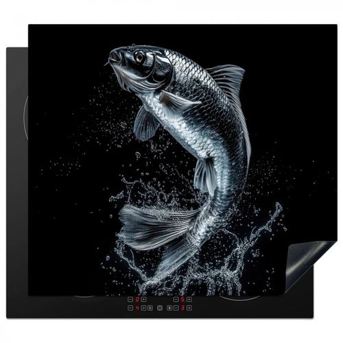 Inductie beschermer - Vis - Koi - Zwart - Water