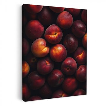 Canvas schilderij - Fruit - Close up - Nectarines
