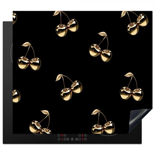 Inductie beschermer - Patroon - Kersen - Goud - Chrome