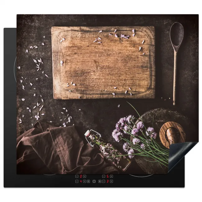 Inductie beschermer - Stilleven met Snijplank