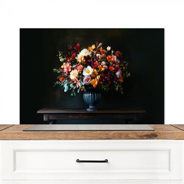 Spatscherm Aluminium - Groot - Bloemen - Vaas - Boeket