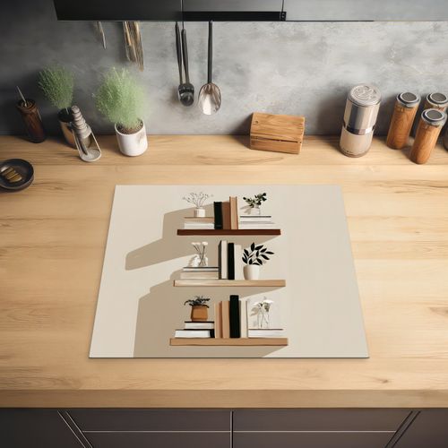Inductie beschermer - Plankjes - Boeken - Vaasjes - Planten