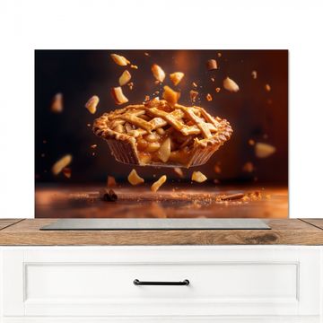 Spatscherm Aluminium - Appel - Taart - Warm - Eten