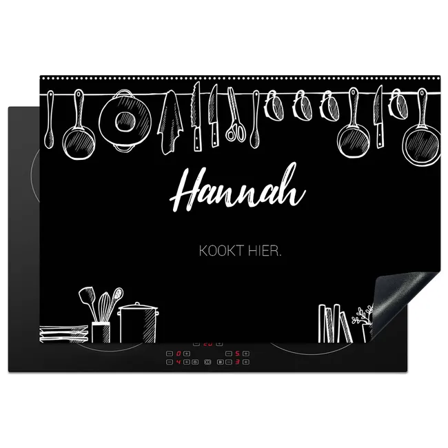 Inductie beschermer - Keuken zwart