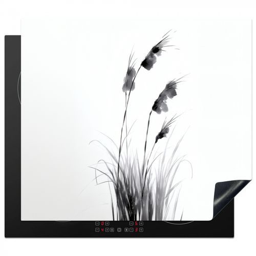 Inductie beschermer - Minimalistisch - Stelen - Wit