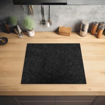 Inductie beschermer - Textuur van Nachtelijk Graniet