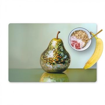 Placemat vinyl - Fruit - Disco - Art - Glitter