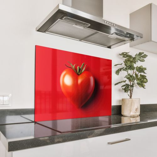 Spatscherm Aluminium - Tomaat - Rood - Hart