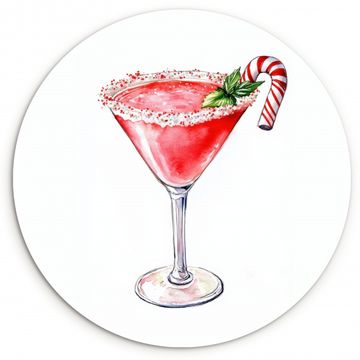 Muurcirkel - Cocktail - Drank - Winter - Kunst