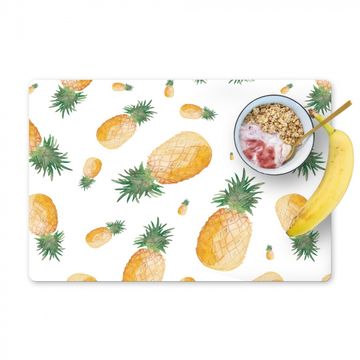Placemat vinyl - Zomerse Ananasoogst