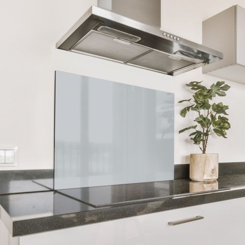 Spatscherm Aluminium - Mistige Morgen