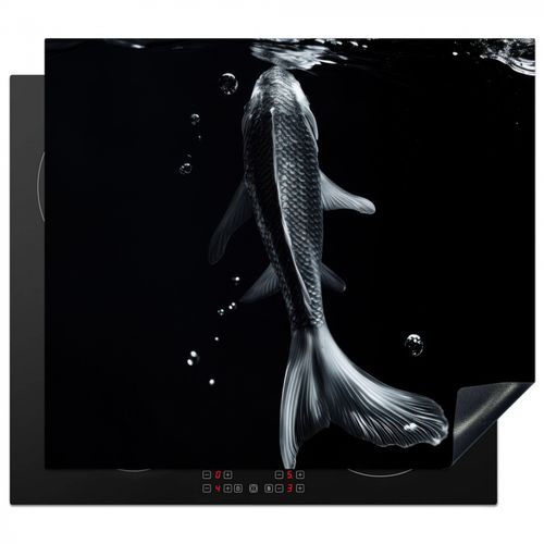 Inductie beschermer - Koi - Vissen - Water - Zwart