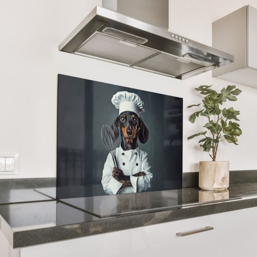 Spatscherm Aluminium - Hond - Garde - Kok