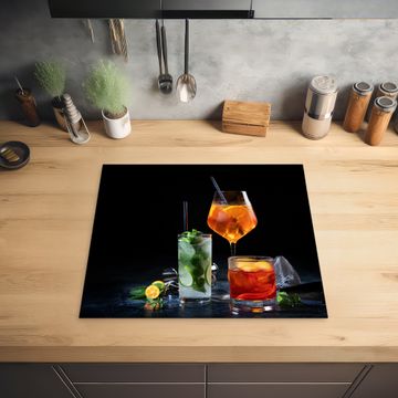 Inductie beschermer - Cocktailcollectie in Schemerlicht