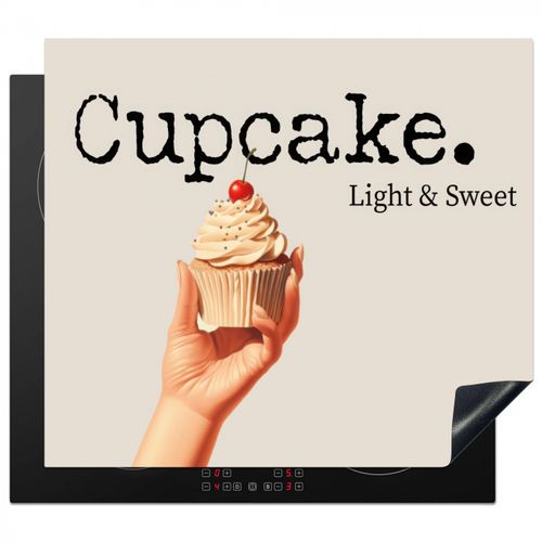 Inductie beschermer - Cupcake - Zoet - Kers