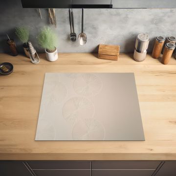 Inductie beschermer - Japandi - Beige - Modern