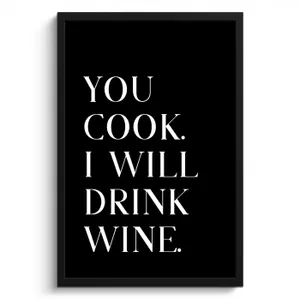 Poster met lijst - Een Deal in Contrast