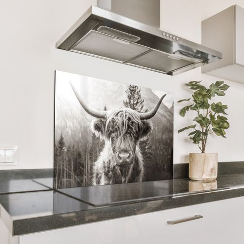 Spatscherm Aluminium - Bewaker van de Bergen