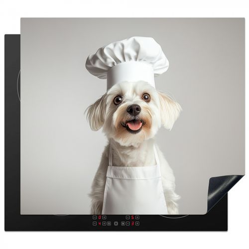 Inductie beschermer - Hond - Wit - Kok