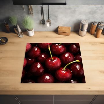 Inductie beschermer - Rood - Fruit - Kersen