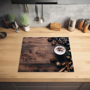 Inductie beschermer - Hout - Landelijk - Warm - Natuur