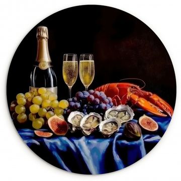 Muurcirkel - Champagne - Luxe - Oesters