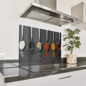 Spatscherm Aluminium - Het Spectrum van Specerijen